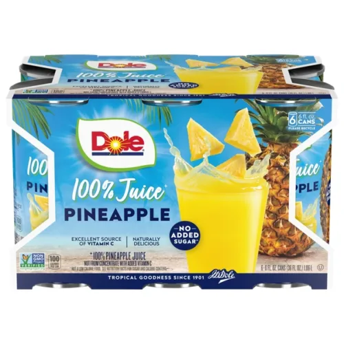 DOLE PINEAPPLE 6PK