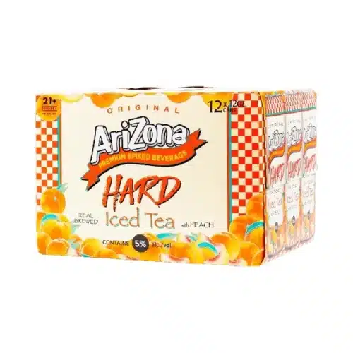 ARIZONA HARD PEACH TEA 12PK