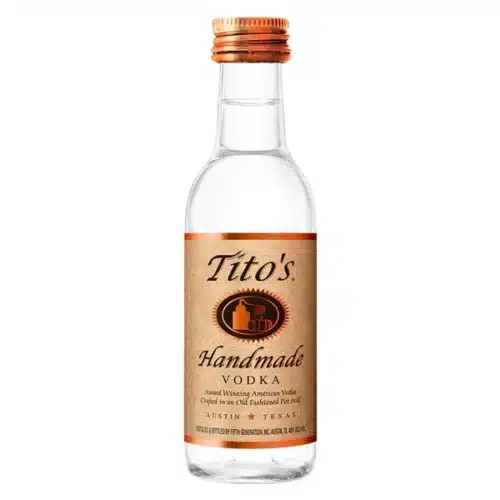 TITO'S 80 PROOF (12) 50ML